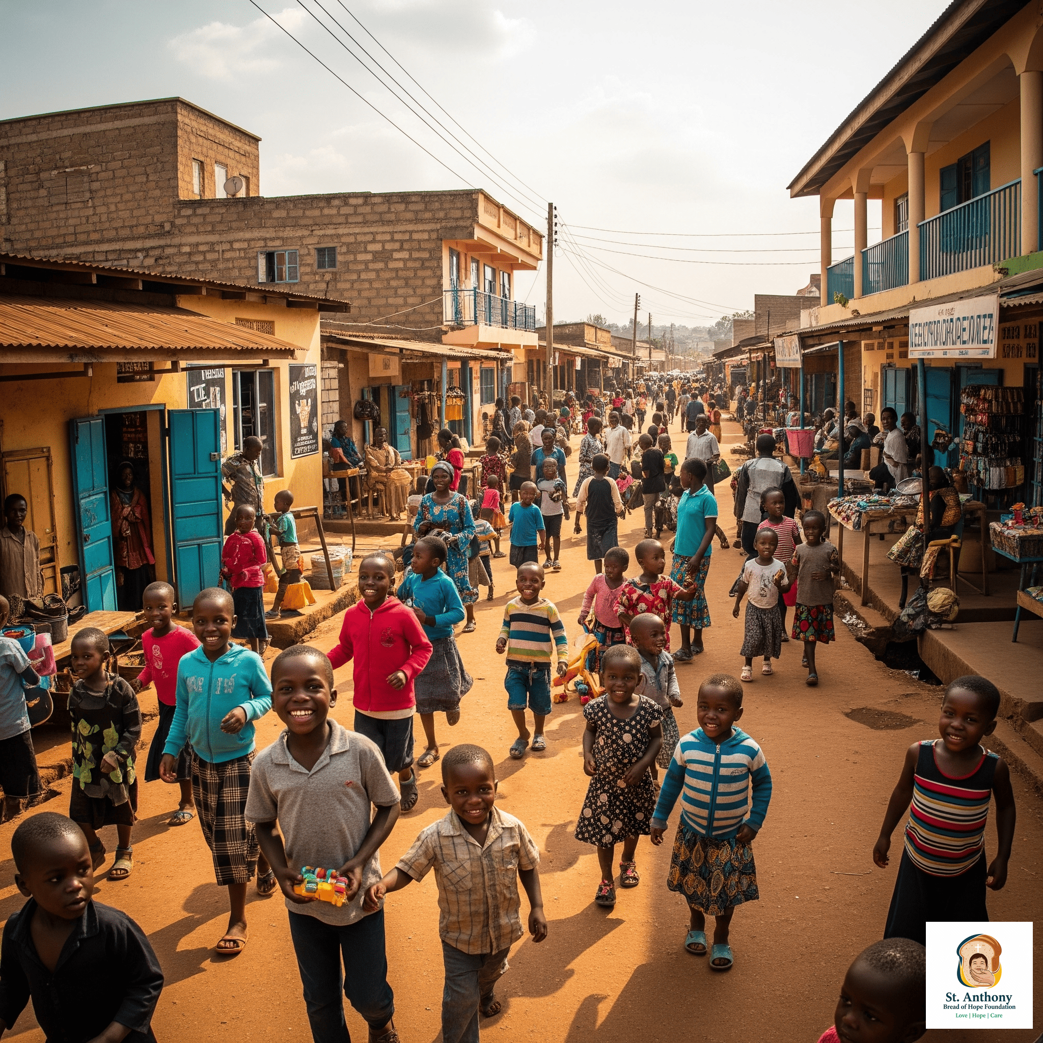 Children thriving in a community setting